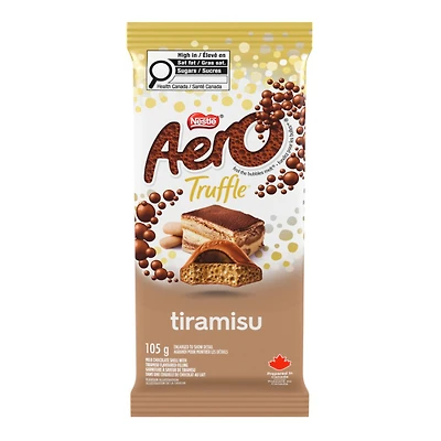 NESTLE Aero Truffle Milk Chocolate Bar - Tiramisu - 105g