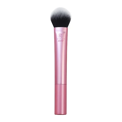 Real Techniques 449 Tapered Cheek Make-Up Brush in Pink