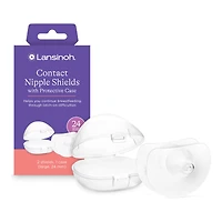 Lansinoh Breastfeeding Nipple Shields - 24mm - 2's