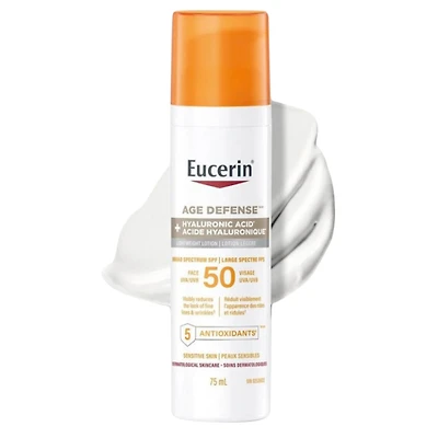 Eucerin Age Defense Lightweight Lotion - SPF 50 - 75ml