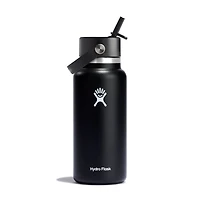 HYDROFLASK WIDE FLX STRW CAP in Black