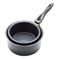 GREENPAN CLIP SAUCEPANS