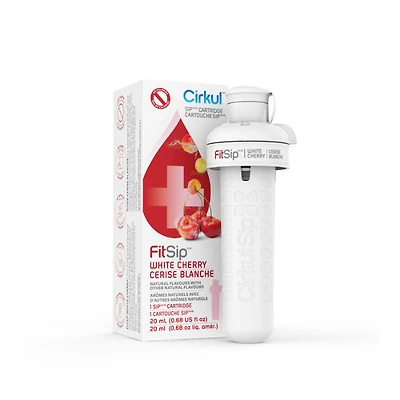 CIRKUL FITSIP CHERRY in White