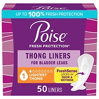 POISE LINER THONG SML