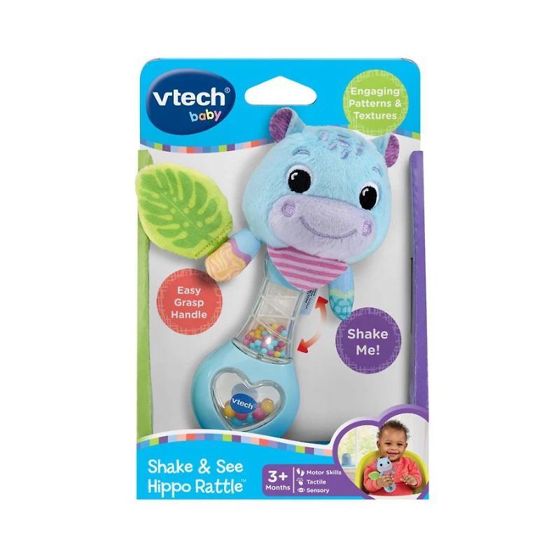 VTECH BABY HIPPO RATTLE