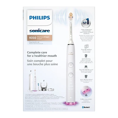 Philips Sonicare DiamondClean Smart Sonic Electric Toothbrush in White Size HX9902/75