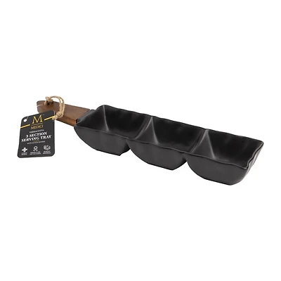 MEDICI SERVING TRAY in Black