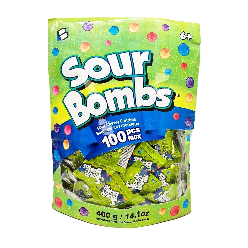 Brands Unlimited Sour Chewy Candy - 100s / 400g