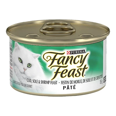 Fancy Feast Cat Food - Cod, Sole and Shrimp - 85g