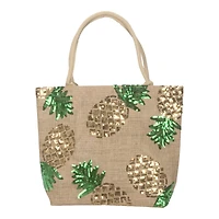 COLLECTION JUTE HANDBAG 32X12X31CM in Brown