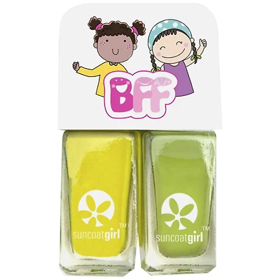 SUNCOAT GIRL DUO NAIL KIT LOVELIES in Green