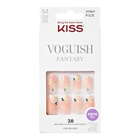 KISS VOGUISH Fantasy False Nails Kit - Medium - Coffin - 4 Wheel Drive - 28's