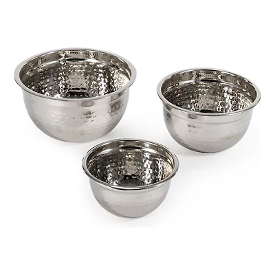 SULLY MIXING BOWLS SET OF 3 in Silver