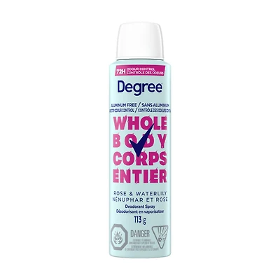 DEGREE WB DSPRAY ROSE 113G