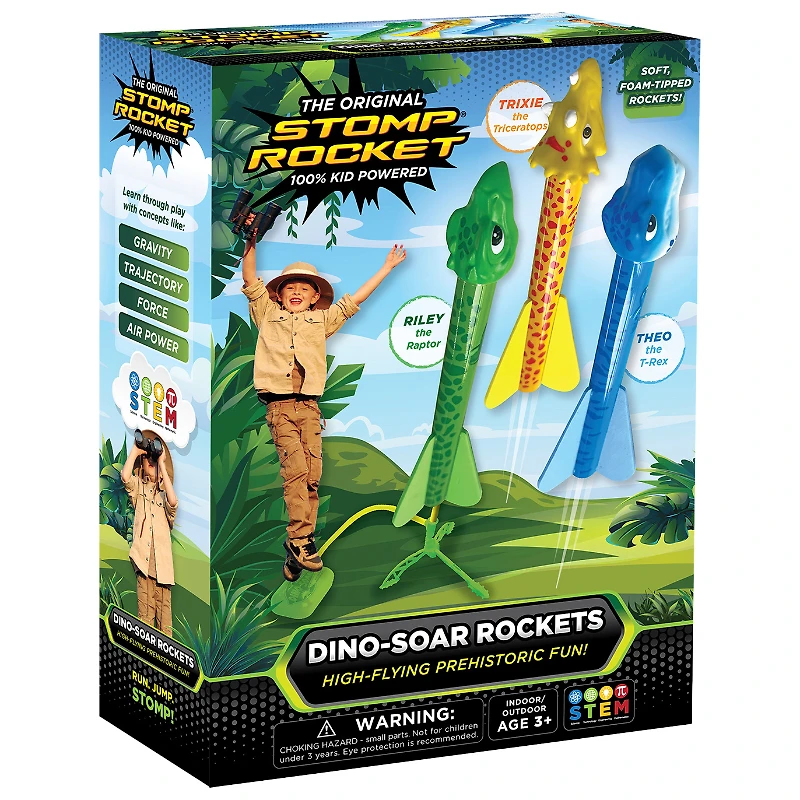 STOMP ROCKET DINOSOAR