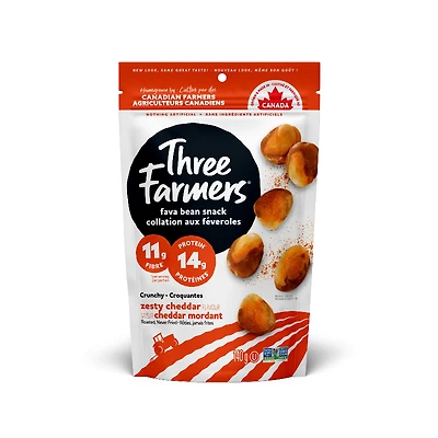 Three Farmers Fava Beans Cheddar - 140g