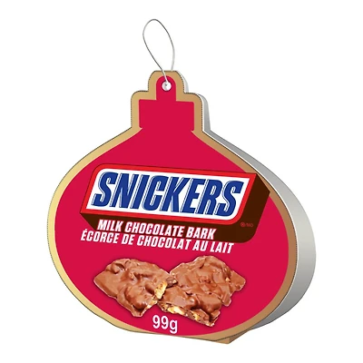 SNICKERS MILK CHOC ORNAMENT 99G