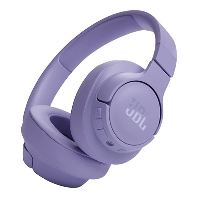 JBL TUNE 720BT Wireless Headphones - Purple - JBLT720BTPURAM