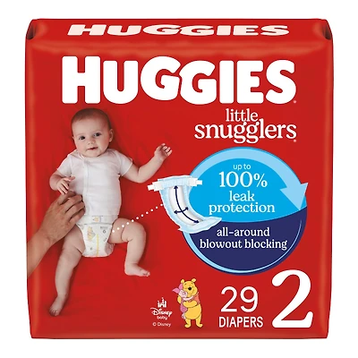 Huggies Little Snugglers Baby Diapers - Size Newborn - 31 Count