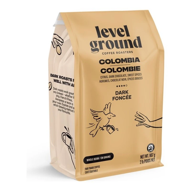 LEVEL GROUND COLOMBIA COFFEE 908G