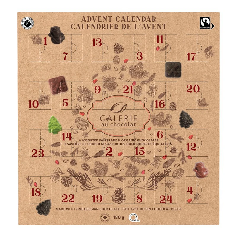 GAC FT HOLIDAY ADVENT CALEND Size 180g