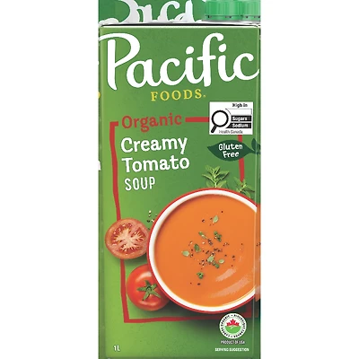 Pacific Organic Creamy Tomato Soup - 1L