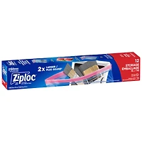 ZIPLOC STORAGE BAGS X-LARGE