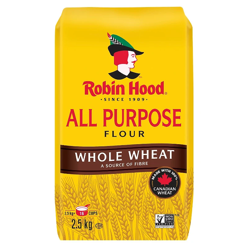 ROBIN HOOD FLOUR WHOLEWHEAT 2.5KG
