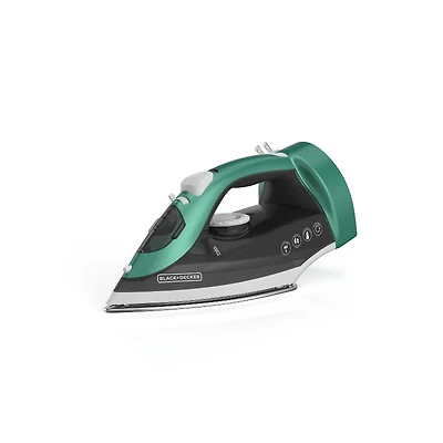 BD CORD REEL STEAM IRON in Green