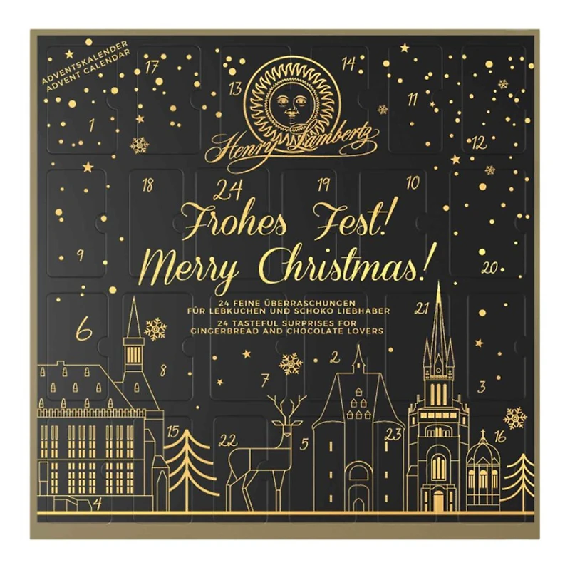 Henry Lambertz Advent Calendar with Gingerbread and Chocolate - 290g