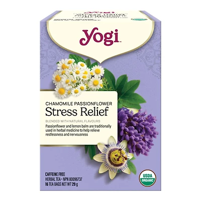 Yogi Tea Chamomile Passionflower Stress Relief - 16's