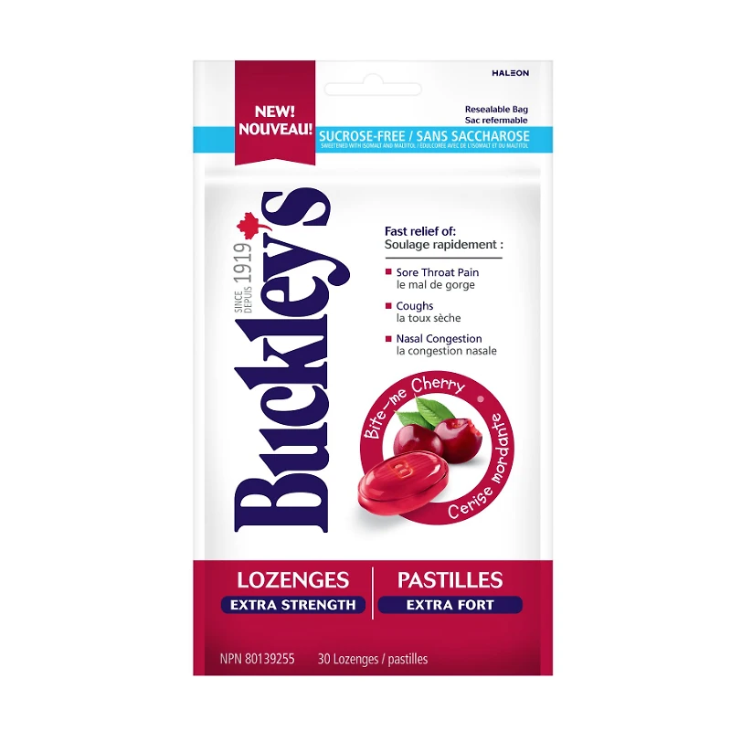 BUCKLEY'S EXTRA CHERRY 30'S