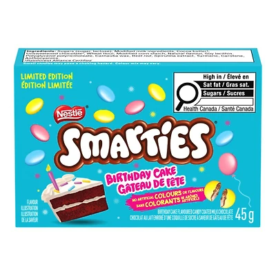 NESTLE SMARTIES BTHDAY CAKE 45G