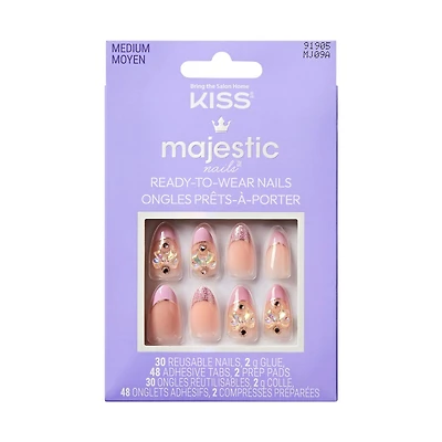 KISS MAJESTIC NAILS MAESTRO in Gold
