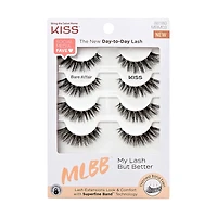 KISS My Lash But Better Bare Affair Day-to-Day Lashes - 4 pairs