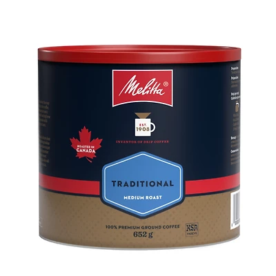 Melitta Deluxe Ground Coffee - 652g