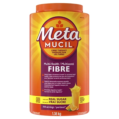 METAMUCIL SMOOTH 1.36KG in Orange