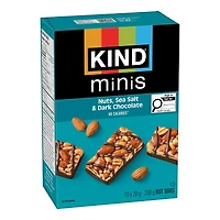 Kind Mini Bars - Almond Sea Salt & Dark Chocolate - 10 Pack