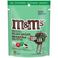 M&M's Holiday Mix Chocolate Candies - Mint - 165g