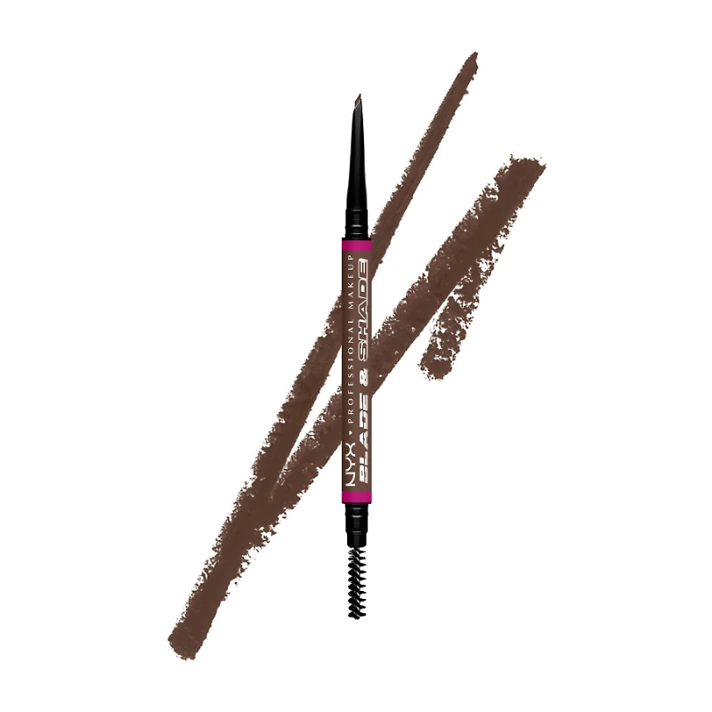 NYX MICRO FINE BROW PENCIL BRUNETTE in Brown