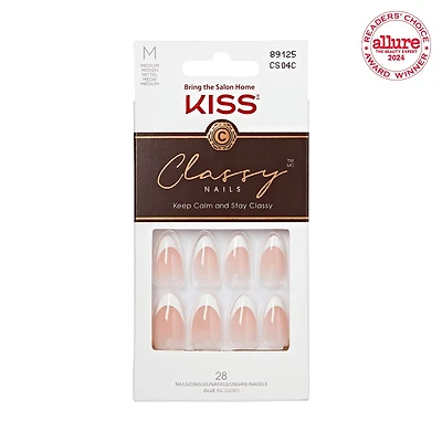 KISS Classy False Nails Kit - Medium - Dashing - 28's