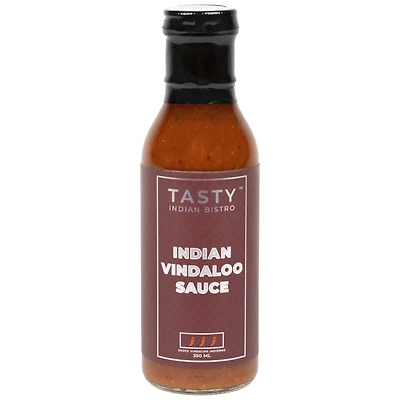 TASTY INDIAN VINDALOO SAUCE 350ML