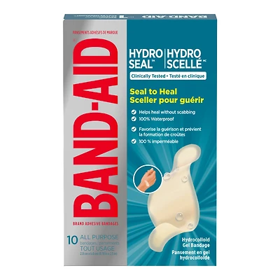 BAND-AID Hydro Seal Advanced Healing Bandages - 10's