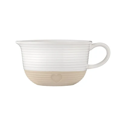MASON CASH RUSTIC BATTER BWL67OZ/CREAM in White