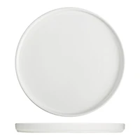 S&CO RIM DINNER PLATE in White