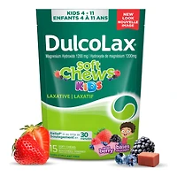 Dulcolax Soft Chews Kids Laxatives - Wild Berries - 15s