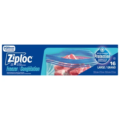 Ziploc Freeze Guard Bags - Large - 14s