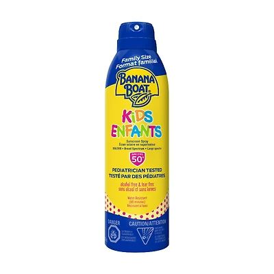Banana Boat Tear-Free Kids Sunscreen Spray - SPF50+ - 226g
