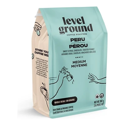 LEVEL GROUND PERU COFFEE 908G