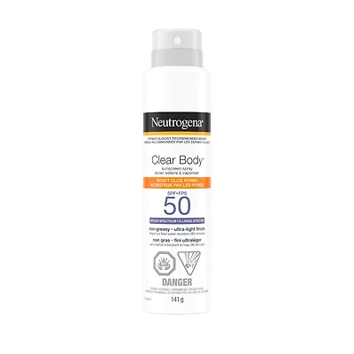 NEUTROGENA CLR BDY SUNSCREEN SPF50/141G